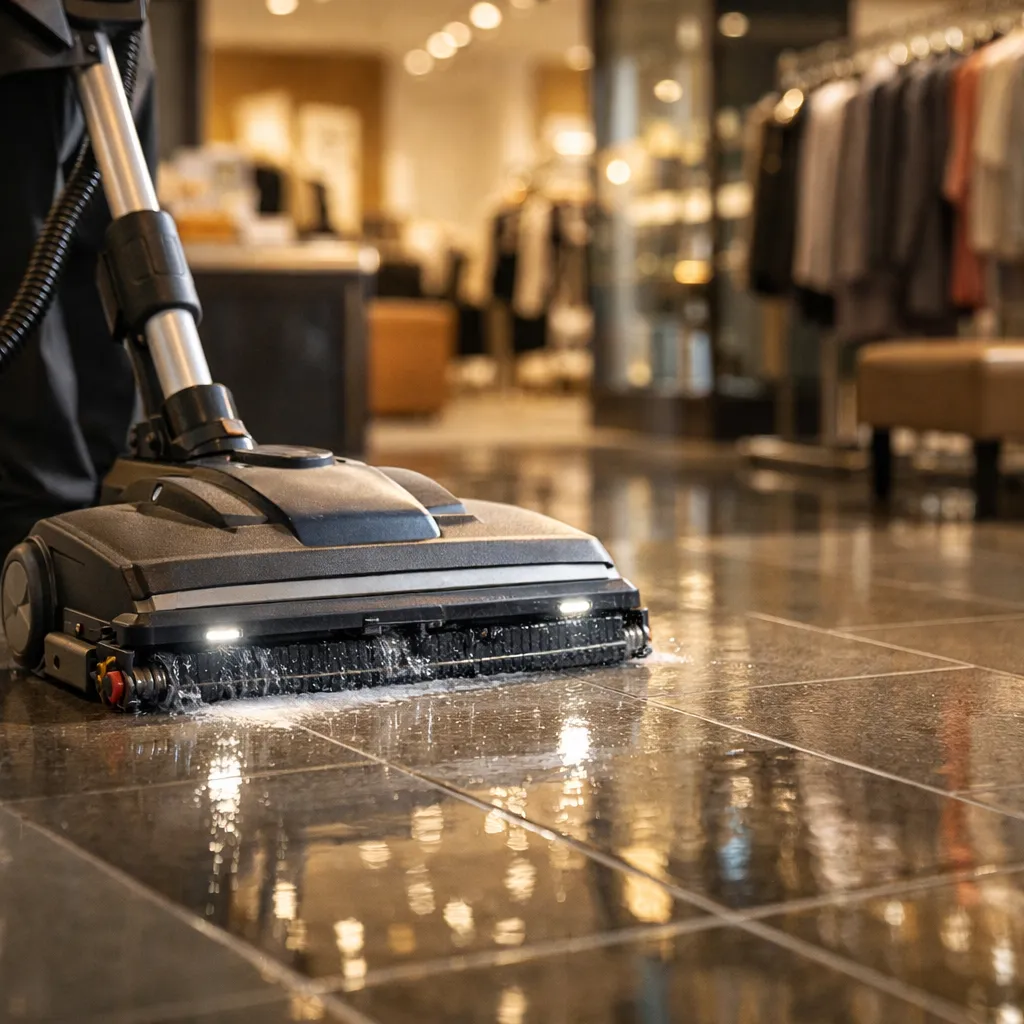 Nettoyage de commerces et surfaces de vente par RF Multiservices dans l'Oise